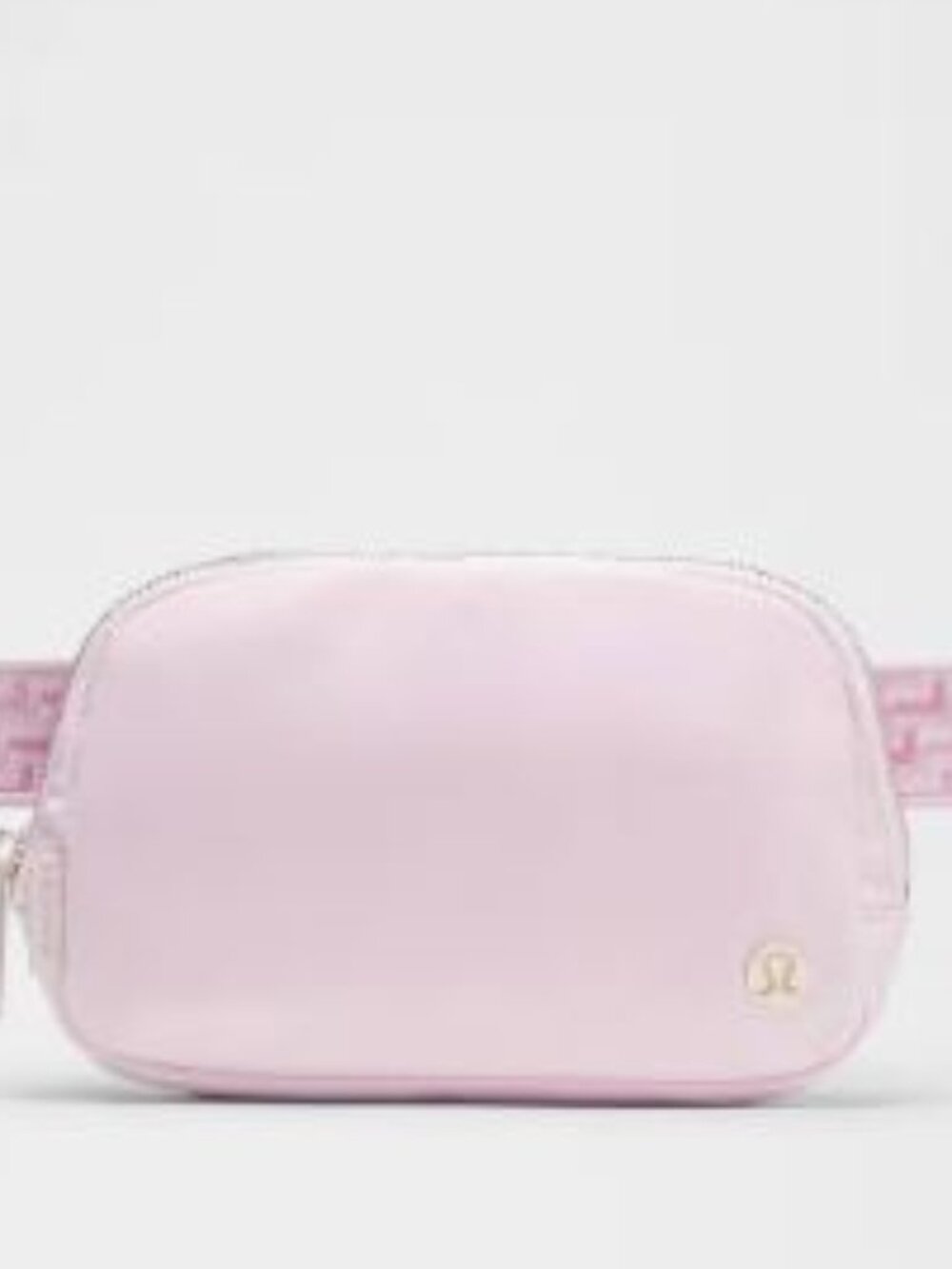 Lululemon everywhere belt bag L monogram metallic BLLP/GOLD NWT